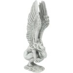 Mevronisshop - ange souvenir et r�demption statue religieuse de jardin, moyen 38 cm, polyr�sine, pierre ...