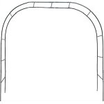 Mevronisshop - arche de jardin, grande pergola en m�tal, arche de jardin de mariage pour diverses plantes ...