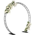 Mevronisshop - arche de jardin en m�tal pour plantes grimpantes et support de fond pour guirlandes de ...