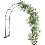 Mevronisshop - arche de rosiers pour jardin plantes grimpantes 180 * 220cm arceau rosiers vigne en m�tal ...
