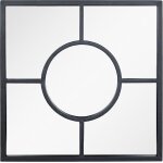 Mevronisshop - aston & wold miroir de jardin carr� noir