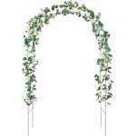 Mevronisshop - atr arche de jardin en m�tal solide pour plantes grimpantes, pergola, 2 tailles disponibles ...