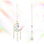 Mevronisshop - attrape - soleils en cristal, pendentif prisme suspendu, ornement cristal arc - en - ciel ...