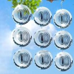 Mevronisshop - barre effaroucheur, rpulsif oiseaux, 3 pices effaroucheur oiseaux rflchissant, repulsif ...