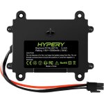 Mevronisshop - batterie li - ion de rechange 18 v 3000 mah compatible avec bosch indego 350, 400, m700, ...