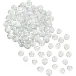 Mevronisshop - belle vous bille en verre claire (2, 25 kg) - bille plate en verre 18 mm - pierres pr�cieuses ...