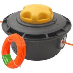 Mevronisshop - bobine de fil de rechange universelle m10 x 1, 25 pour d�broussailleuse gauche avec cordon ...