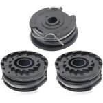 Mevronisshop - bobine rechange pour coupe bordure, lot de 3 bobines de fil de rechange en nylon pour ...