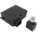 Mevronisshop - bo�te de commutation de moteur de fendeuse de bois, mat�riau abs, compatible avec les ...