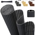 Mevronisshop - brise vue balcon, canisse pvc avec serre - c�bles, solide opaque imperm�able brise - vue ...