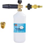 Mevronisshop - buse en mousse pour nettoyeur haute pression avec embouts de 1, 25 et 1, 10 mm, compatible ...