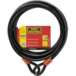 Mevronisshop - cble de scurit avec ?illets, cble en acier revtu (sans verrou), scurit pour meubles ...