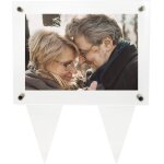 Mevronisshop - cadre photo etanche pour tombe - 12, 7 x 17, 8 cm - en acrylique - d�coration de cimeti�re ...