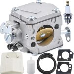 Mevronisshop - carburateur pour husqvarna 61 266 268 272 272xp tron�onneuse carb 503 28 03 - 16 574331601 ...