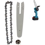 Mevronisshop - cha�nes de tron�onneuse avec jeu de barres de guidage de tron�onneuse pignon en acier ...