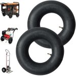 Mevronisshop - chambre � air 4. 10 / 3. 50 - 6, lot de 2 pneus pour chariot � main chambre a air brouette ...