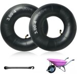 Mevronisshop - chambre � air remorque, 2 pi�ces 3. 00 - 4 chambres � air caoutchouc noir pour chariot ...