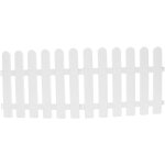 Mevronisshop - clture jardin dcorative en pvc 2pcs - bordure lgre et amovible pour sparer pelouse ...