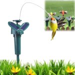 Mevronisshop - colibri flottant � �nergie solaire ou � batterie, d�coration d'ext�rieur pour plantes ...