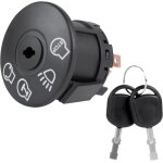 Mevronisshop - contacteur � cl� contacteur d'allumage du tracteur tracteur de pelouse 7 p�les compatible ...