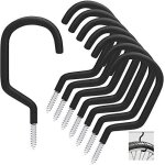 Mevronisshop - crochet de v�lo 8 pi�ces, support de v�lo adapt� � une utilisation polyvalente, � visser, ...