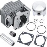 Mevronisshop - cylindre tondeuse � gazon 44mm piston d�broussailleuse piston culasse kit d�broussailleuse ...