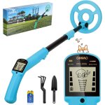 Mevronisshop - d�tecteur de m�taux pour enfants, tige r�glable de 18, 3 � 37, 8 pouces avec �cran lcd, ...