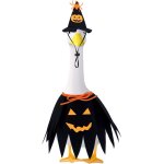 Mevronisshop - ensemble de tenues d'oie d'halloween, comprenant une cape et un chapeau a motif citrouille ...