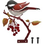 Mevronisshop - figurines en mtal - dcoration de jardin - oiseau rouille - dcoration de jardin pour ...