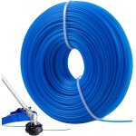 Mevronisshop - fil rotofil 1. 6 mm x 100m file de debroussailleuse rond, fil nylon pour debroussailleuse, ...