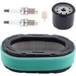 Mevronisshop - compatible avec filtre � air et filtre � huile pour tracteur tondeuse � rayon de braquage ...