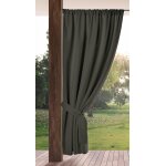 Mevronisshop - garden rideau d'ext�rieur a passe - tringle, 1 pi�ce, occultant & imperm�able, protection ...