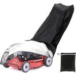 Mevronisshop - housse de tondeuse � gazon imperm�able � l'eau et � la poussi�re en polyester 210d avec ...