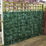 Mevronisshop - ivy 1 x 3 m feuilles de lierre de d�pistage artificielle haie panneaux sur rouleau de ...