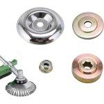 Mevronisshop - kit fixation �crou lame bo�te, t�te de d�broussailleuse universelle accessoires, 4 morceaux ...
