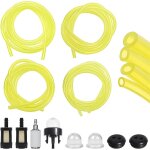 Mevronisshop - kit de tuyau � essence universel pour tondeuse � gazon, filtre � essence, tuyau � essence ...