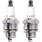 Mevronisshop - l8rtc lot de 2 bougies d'allumage universelles pour moteur � 2 temps pour tondeuse � gazon ...