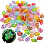 Mevronisshop - mini figurine tortue lumineuse en r�sine jouets tortue 100 pi�ces avec 10 couleurs petites ...