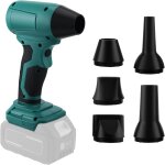Mevronisshop - mini souffleur compatible avec makita 18v, 30 m / s, 130 000 tr / min moteur sans balais ...
