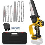 Mevronisshop - mini tron�onneuse �lectrique compatible avec dewalt 18v 20v (sans batterie), tron�onneuse ...