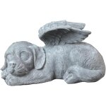 Mevronisshop - ornements de jardin comm�moratifs en forme d'ailes d'ange pour chien, mini statue d'animal ...