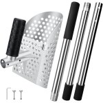 Mevronisshop - pelle � sable robuste pour d�tection de m�taux ¿ chasses au tr�sor d'�cran de plage, ...