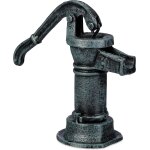 Mevronisshop - pompe a eau d�corative, design antique, manuelle, a bras, d�coration vintage, fonte, vert ...