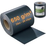 Mevronisshop - pvc workinghouse brise - vue pour cl�ture double barre 650g / m 35 m x 19 cm, brise - ...