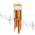 Mevronisshop - rdutuok carillon a vent comm�moratif en bambou ¿ grand carillon a vent en bois pour int�rieur ...
