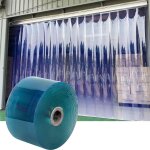 Mevronisshop - rideau a lamelles en pvc - 0, 6 x 164 m - 2 mm d'paisseur - transparent - rideau industriel ...