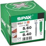 Mevronisshop - set de vis et de chevilles Ø8 - 120 pices, chevilles  expansion 8x40, vis universelle ...