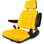 Mevronisshop - si�ge de chariot �l�vateur universel avec dossier r�glable, tracteur en pvc avec ceinture ...