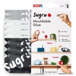 Mevronisshop - sugru by tesa - pte fixante polyvalente  modeler en lot de 8 x 3. 5 g - pte durcissante ...