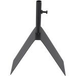 Mevronisshop - support de montage sur toit pour girouette de jardin support de toit en acier support ...